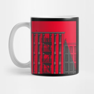 Red town Mug